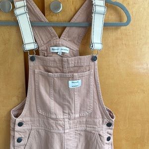 Madewell x Backdrop XS Overalls